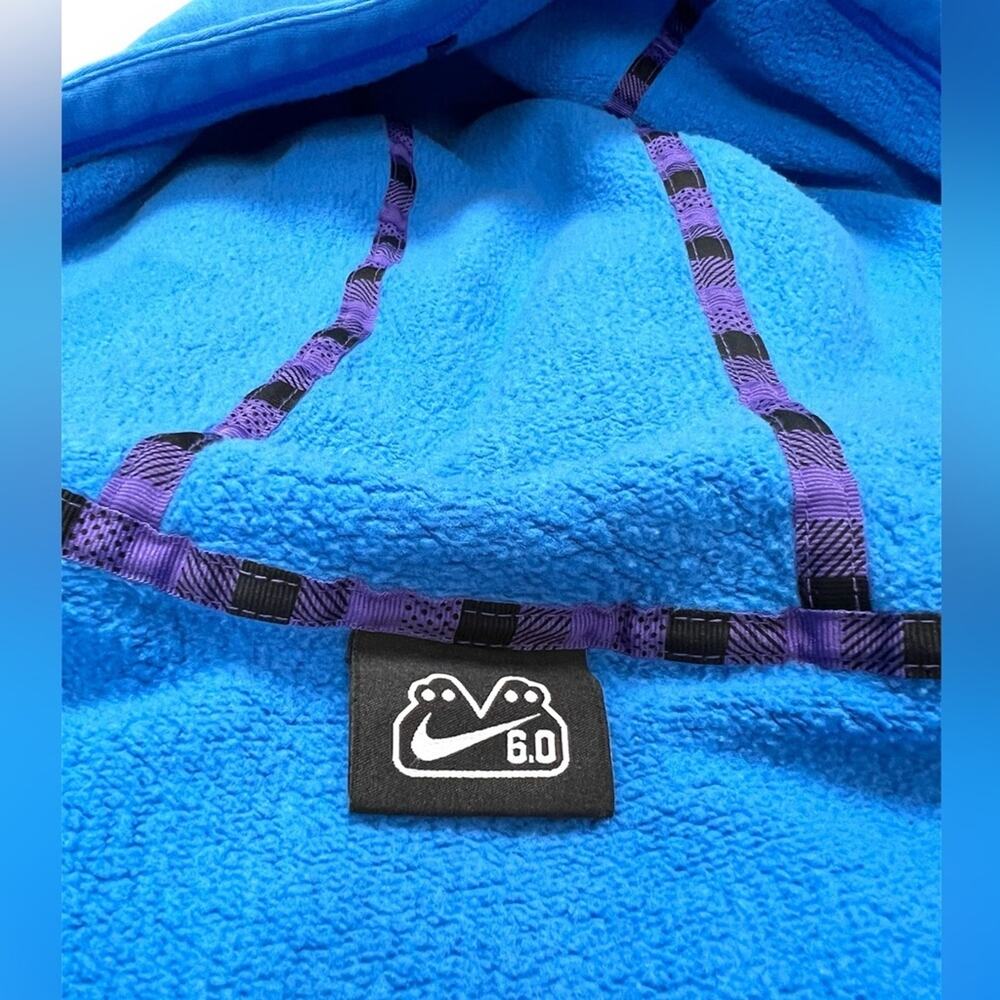 Nike 6.0 Men's Full-Zip Performance Hoodie Jacket, Blue, Size L - Picture 9 of 12